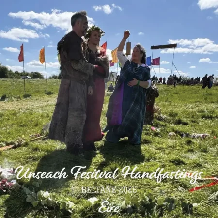 Uisneach festival hand fasting